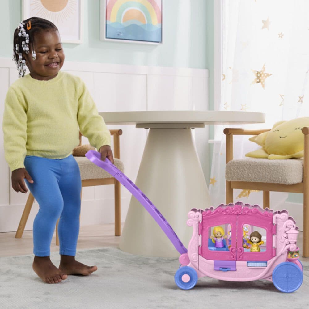 Fisher Price Little People Disney Princess Deluxe Vehicle Playset, , large
