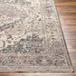 Surya Aida AAD-2311 5" x 7"9" Beige, Medium Gray, Tan, Ivory, Deep Teal and Charcoal Area Rug, , large