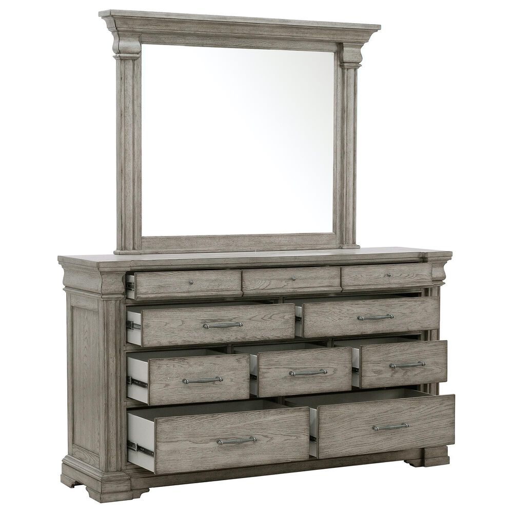 Chapel Hill Madison Ridge 3-Piece Queen Bedroom Set in Gray Wash, , large