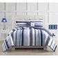 Pem America My World Kids 3-Piece Twin Mason Stripe Comforter Set in Blue, , large