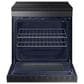 SAMSUNG 2-Piece Kitchen Package with 30" Slide-In Induction Range and 2.1 Cu. Ft. Over-the-Range Microwave in Matte Black Stainless Steel, , large