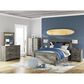 Ashley Frandern 5-Drawer Dressing Chest in Rustic Warm Gray, , large