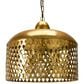 Creative Coop Stella 3-Light Pendant in Brushed Gold, , large