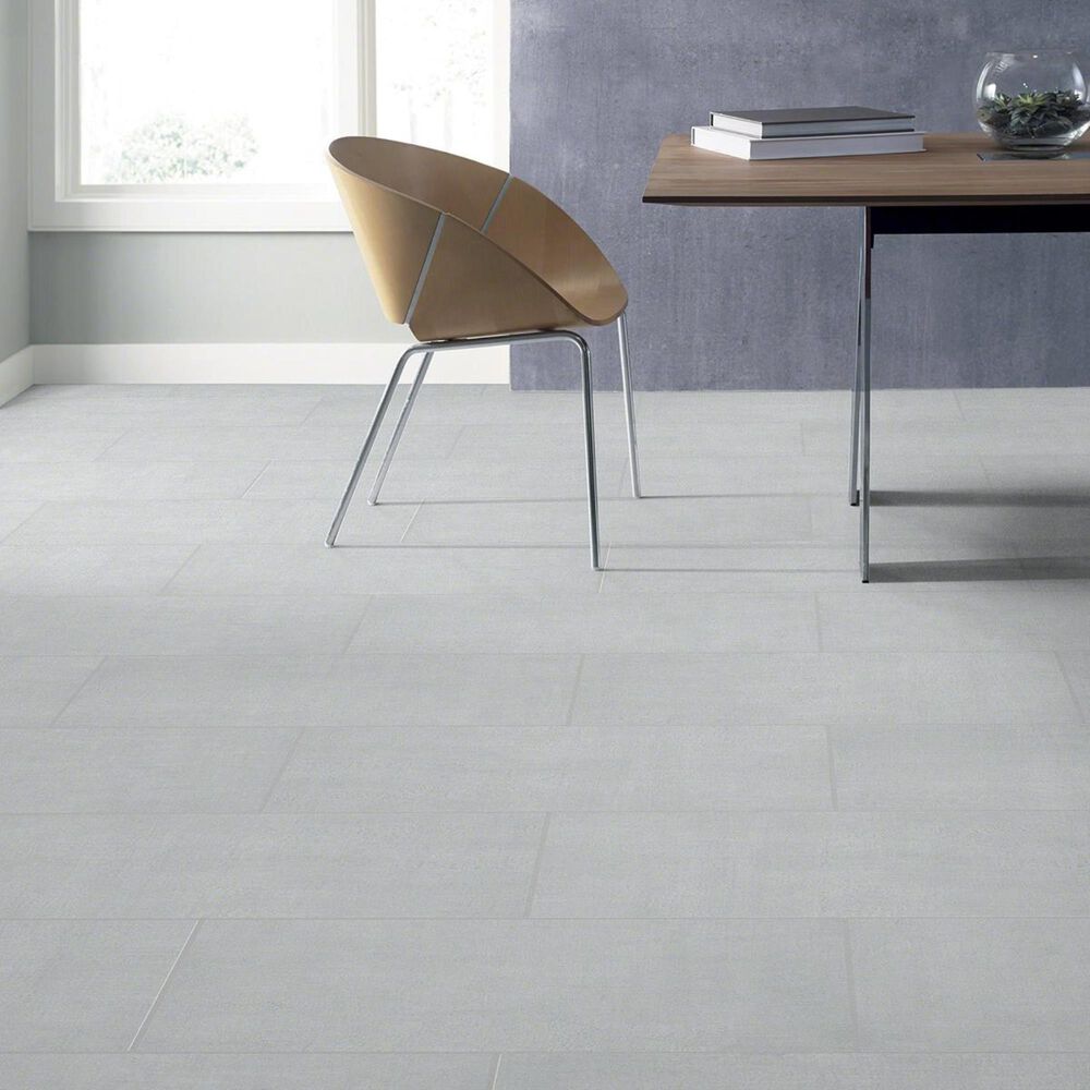Shaw Tessuto Bianco 12" x 24" Porcelain Tile, , large