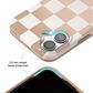 Velvet Caviar Checker MagSafe Case for Apple iPhone 16 in Nude Vibe, , large