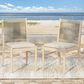 Hearth and Haven Cordoba Outdoor Dining Chair in Beige (Set of 2), , large