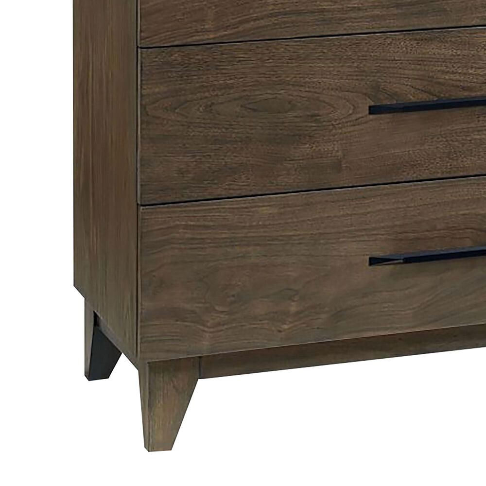 Urban Home Broderick 5 Drawer Chest in Wild Oats Brown, , large