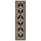 Oriental Weavers Andorra 2"3" x 8" Blue and Orange Runner, , large