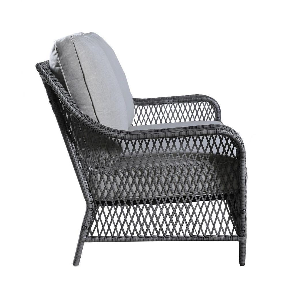 Gathercraft Essen 4-Piece Chat Set in Gray, , large