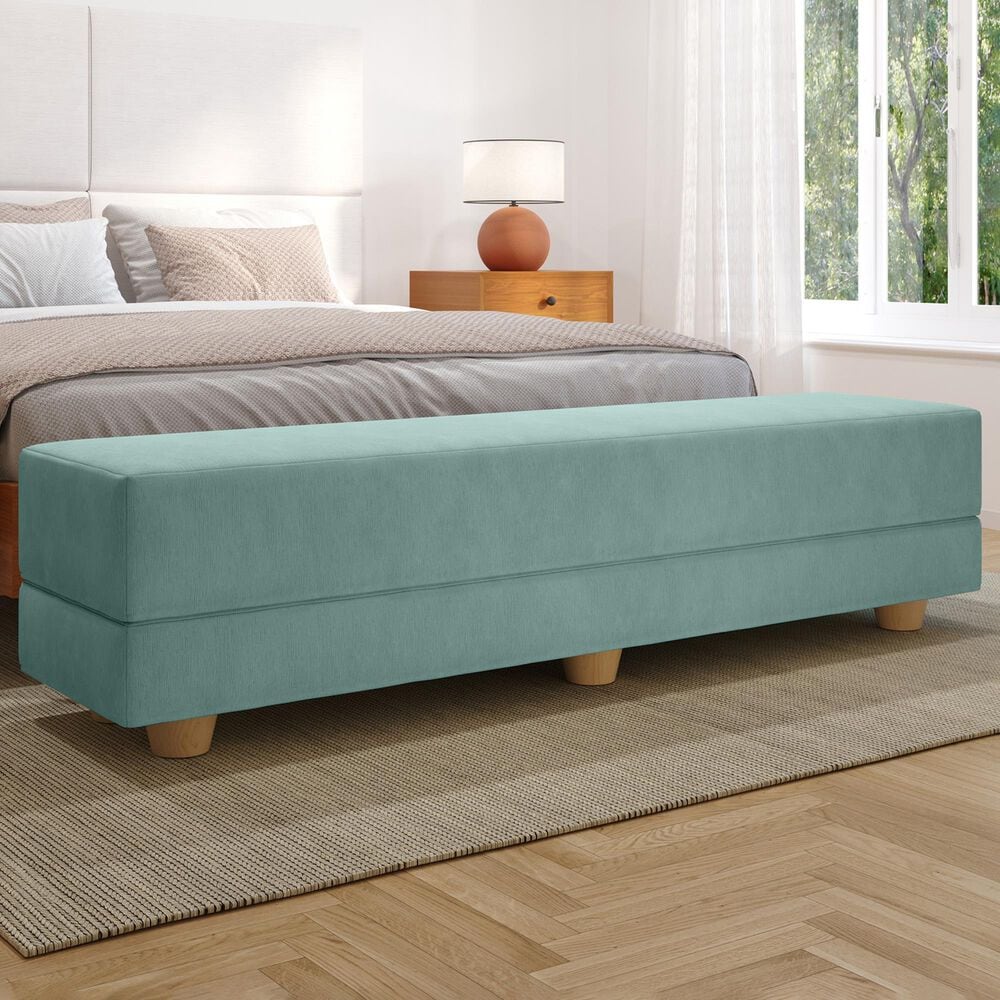 Jaxx Camden Twin Fold-Out Bench in Caribbean, , large