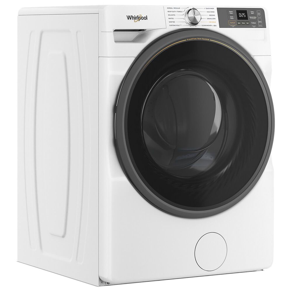 Whirlpool 4.5 cu. ft. Smart Front Load Washer with FreshFlow Vent System in White, , large