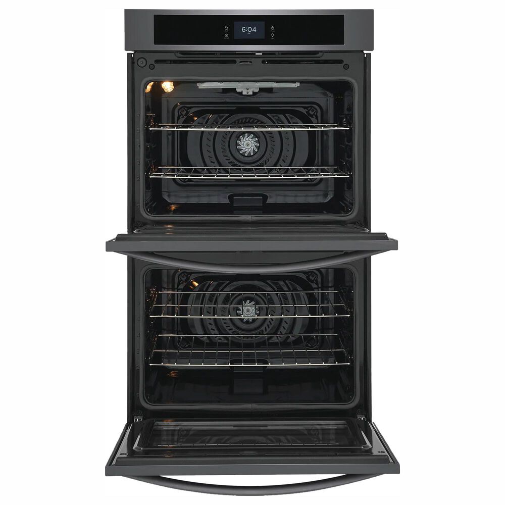 Frigidaire 30" Double Electric Wall Oven with Fan Convection in Black