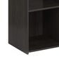HOMLUX 2-Cube Open Shelf Bookshelf in Espresso, , large