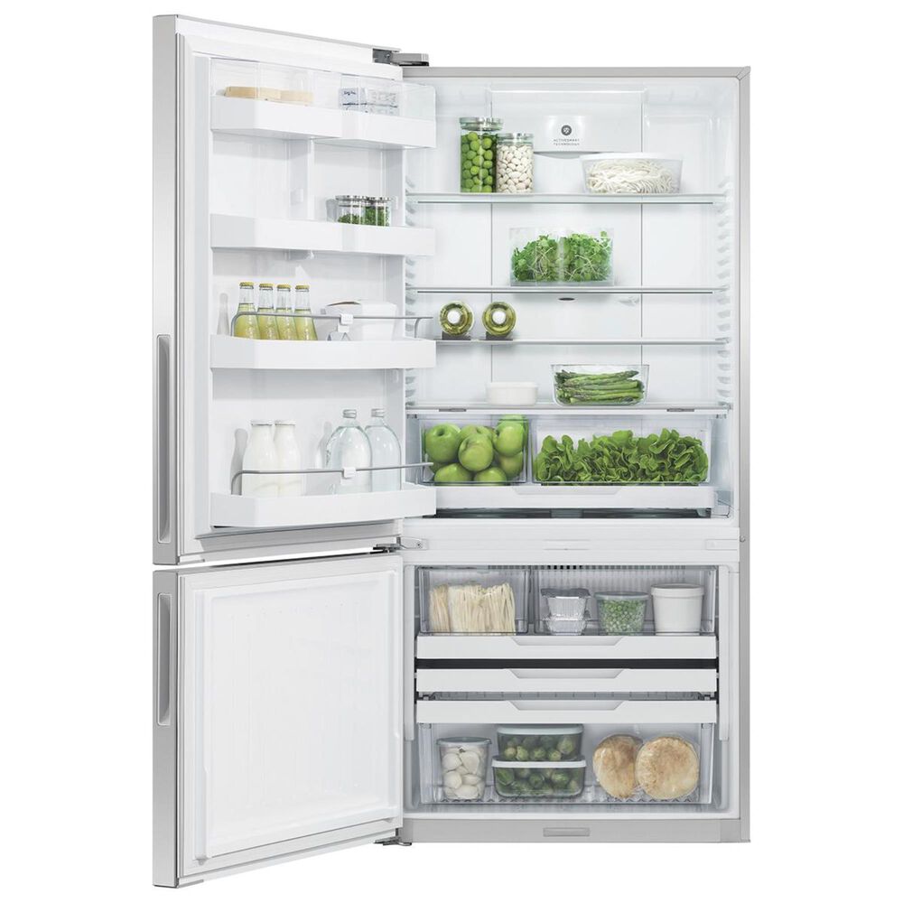Fisher &amp; Paykel 17.5 Cu. Ft. Counter Depth Refrigerator with Left Hinge in Stainless Steel, , large