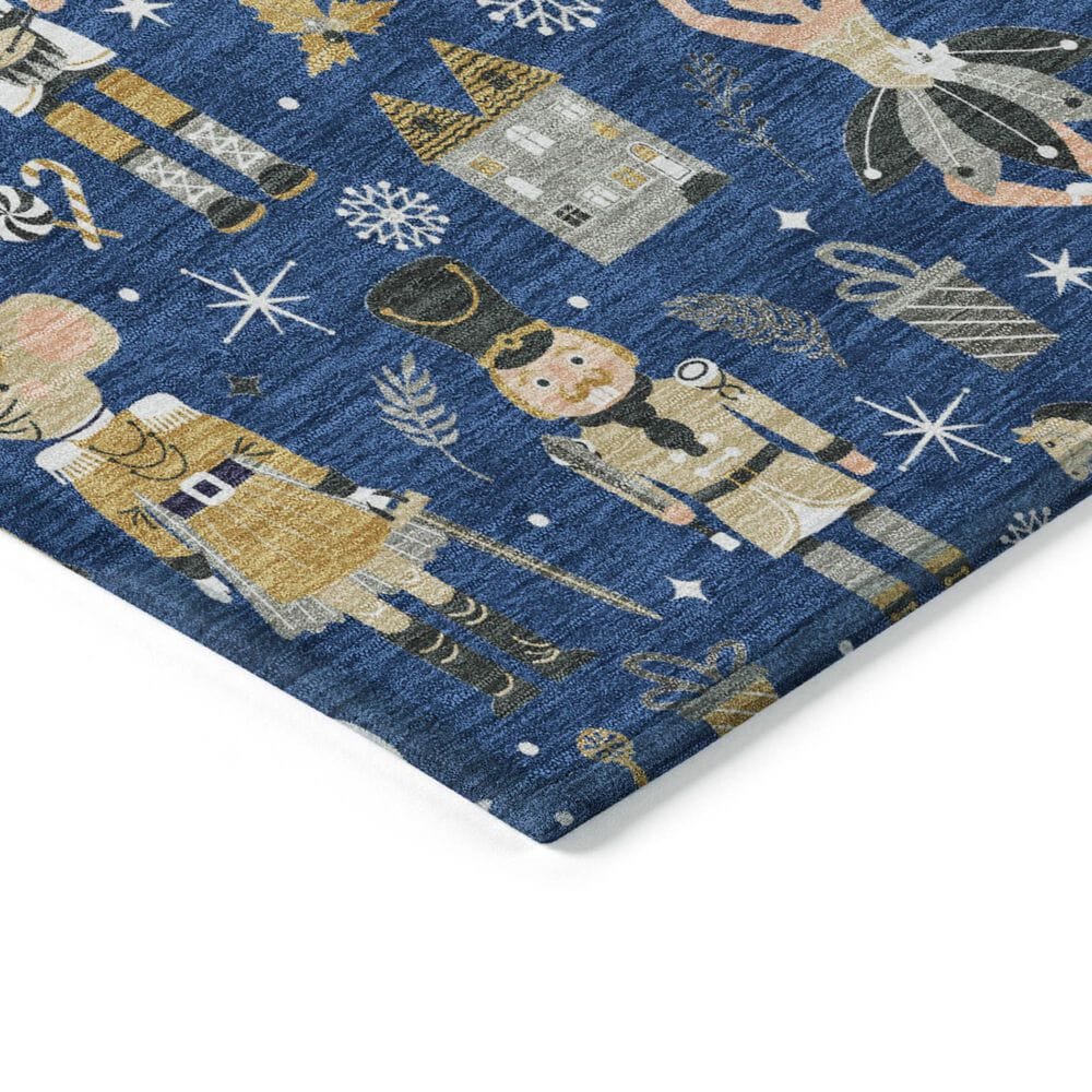 Dalyn Rug Company Wonderland WN35 Navy 2&#39;6&quot; x 3&#39;10&quot; Area Rug, , large