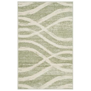 Safavieh Adirondack ADR125X 3" x 5" Sage and Cream Area Rug, , large