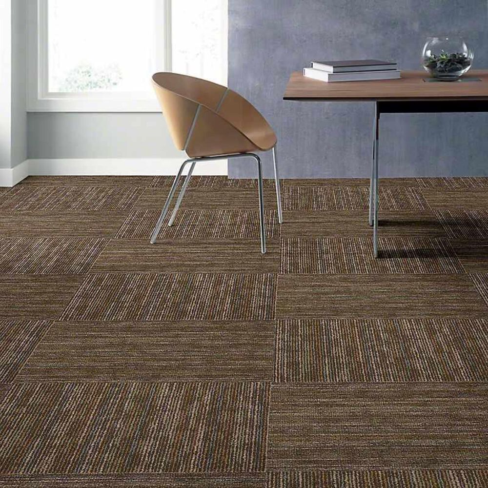 Shaw Hook Up 24&quot; x 24&quot; Carpet Tile in Energize, , large