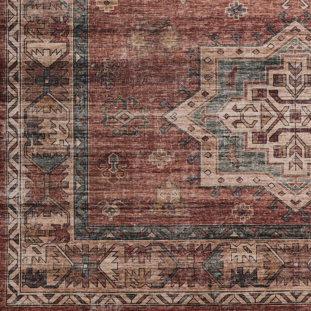 Loloi II Anniston Spice and Multicolor 2&#39;3&quot; x 3&#39;9&quot; Area Rug, , large