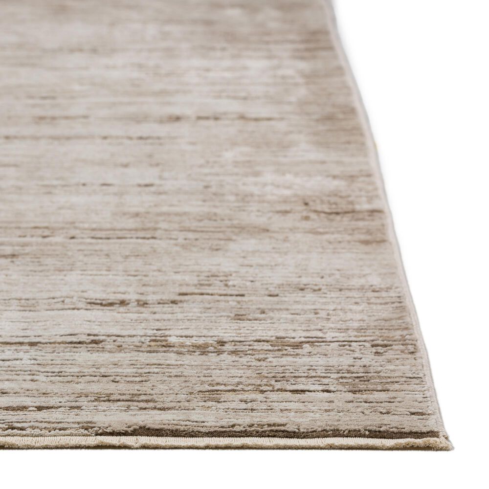 Dalyn Rug Company Denizi Striped 5&#39;3&quot; x 7&#39;8&quot; Mocha Area Rug, , large