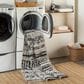 Surya Lavadora Southwestern 9"3" x 12" Black, Gray and Light Gray Area Rug, , large