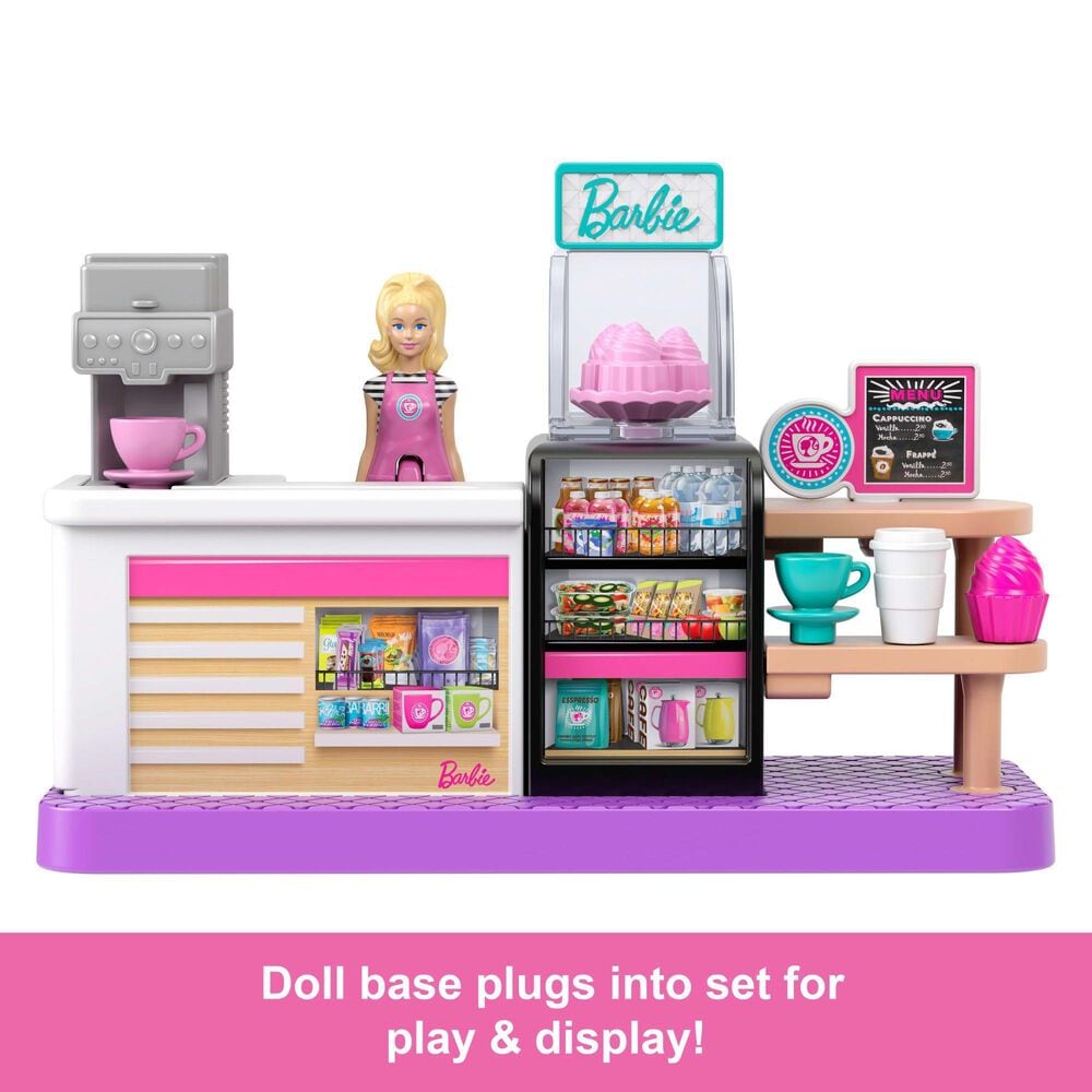 Barbie Mini BarbieLand - Bakery Playset with 1.5&quot; Doll in Multicolor, , large
