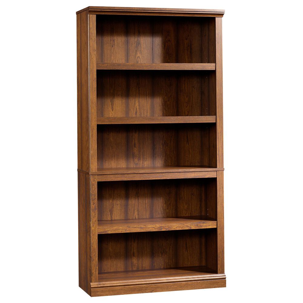 Sauder Miscellaneous Storage 5-Shelf Bookcase in Washington Cherry, , large