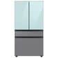 Samsung Bespoke Bespoke 4-Door French Door Refrigerator Top Panel in Morning Blue Glass, , large