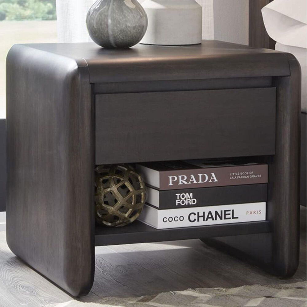 Urban Home Xolani 1-Drawer Nightstand in Jaguar, , large