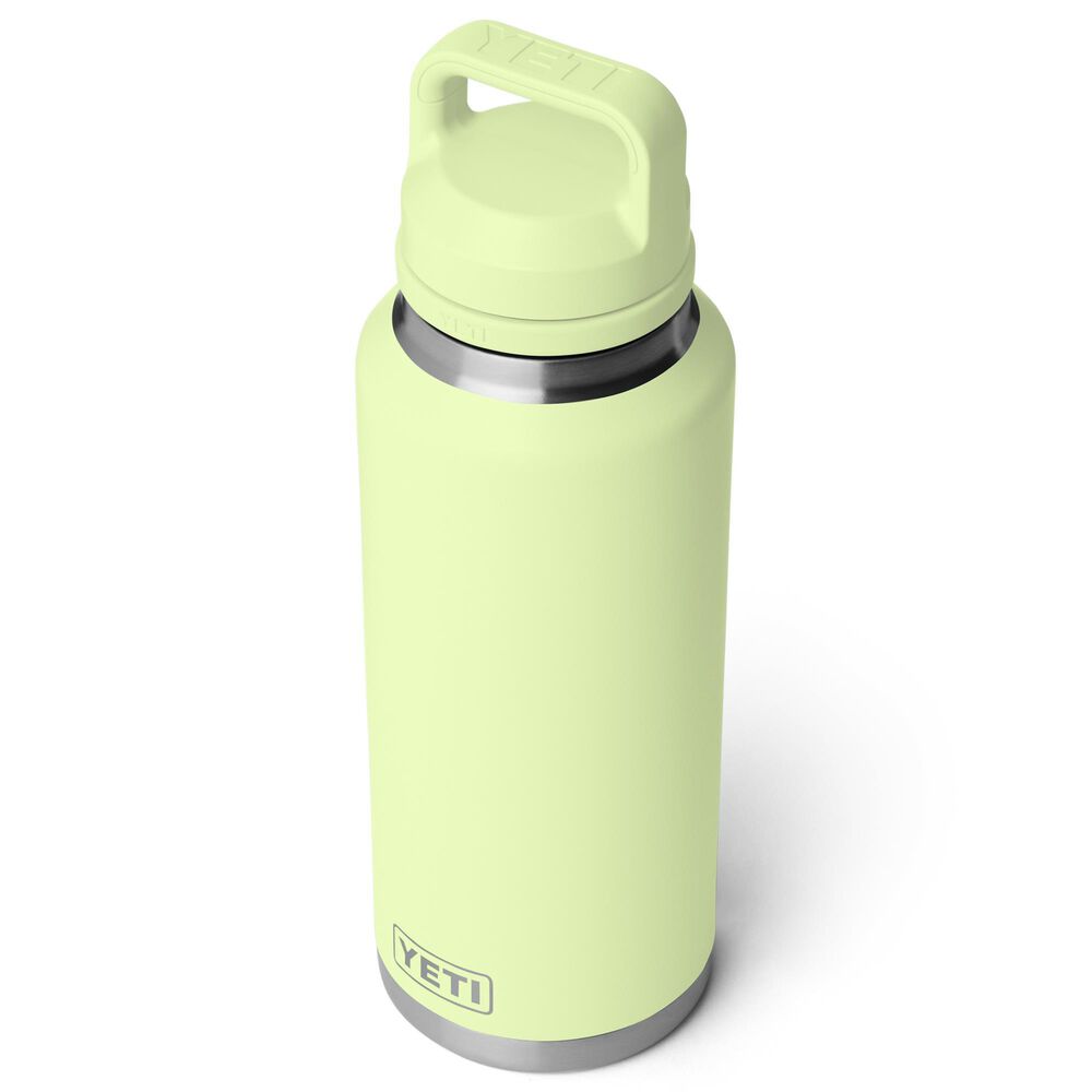 YETI Rambler 46 Oz Water Bottle with Color-Matched Chug Cap in Grasshopper, , large