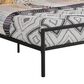 Hearth and Haven Full Platform Bed with Headboard and Footboard in Grey, , large