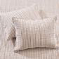 Levtex Martha 3-Piece King/Cal King Quilt Set in Taupe and White, , large