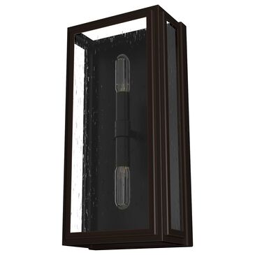Hunter Felippe 2-Light Wall Sconce in Onyx Bengal, , large