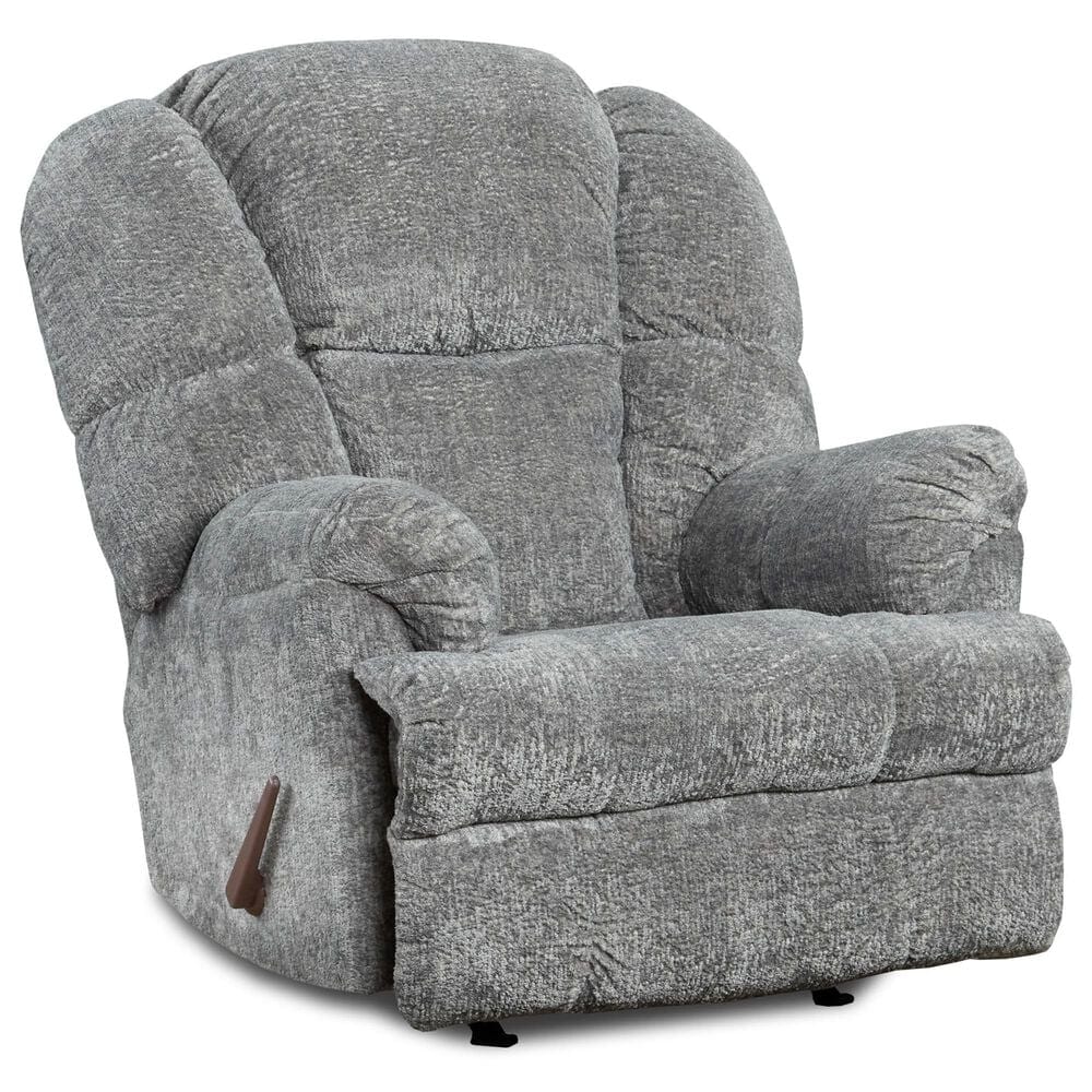 Olympia Furniture Manual Rocker Recliner in Buxton Pewter, , large