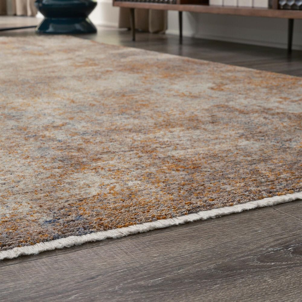 Ashley Mauville 7&#39;10&quot; x 10&#39;4&quot; Cream, Orange, Brown, Gray and Blue Area Rug, , large