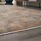 Ashley Mauville 7"10" x 10"4" Cream, Orange, Brown, Gray and Blue Area Rug, , large