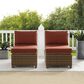 Crosley Furniture Bradenton 2-Piece Patio Chair Set in Sangria, , large