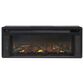 Ashley Foyland 83" TV Stand with Electric Fireplace in Black and Brown, , large
