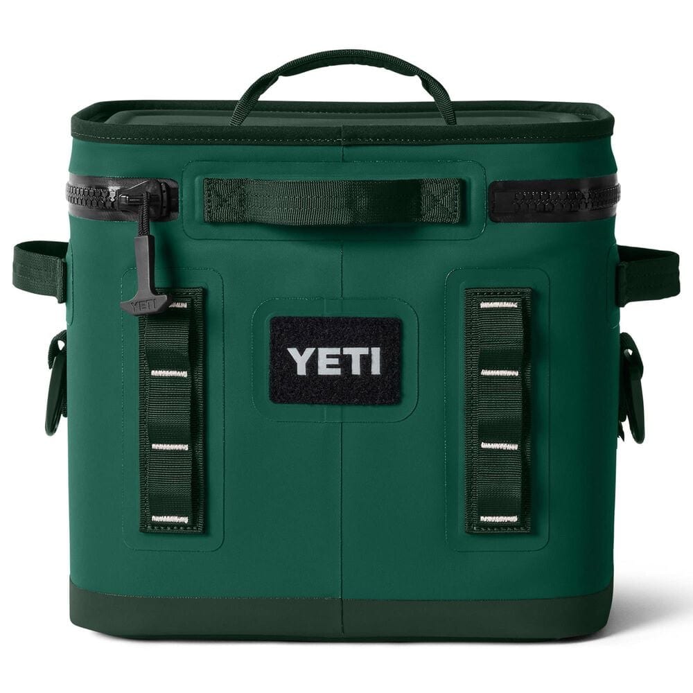YETI Hopper Flip 12 Soft Cooler in Black Forest Green, , large