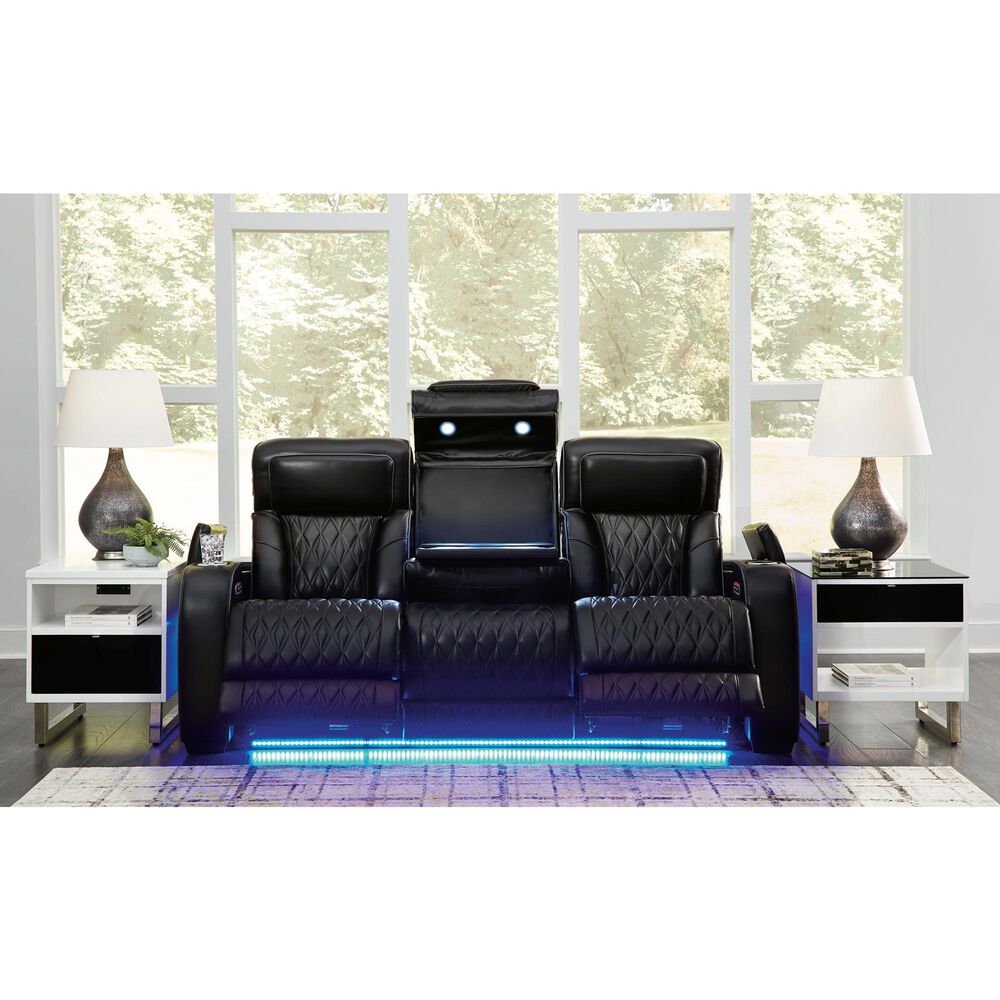 Ashley Boyington 2-Piece Power Reclining Living Room Set in Black, , large
