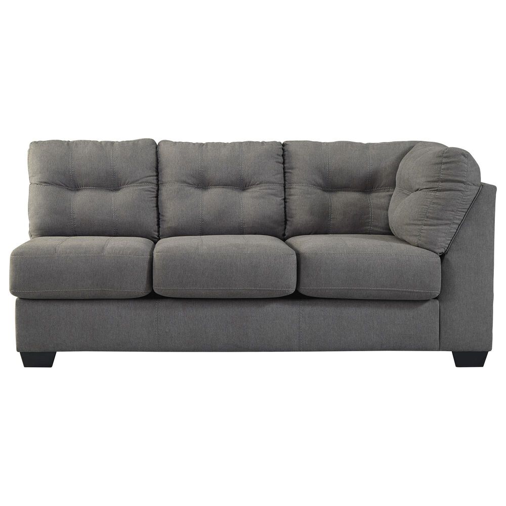 Signature Design by Ashley Maier 2-Piece Left Facing Full Sleeper Sectional in Charcoal, , large