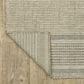 Oriental Weavers Tortuga TR07A 1"10" x 7"6" Beige and Black Runner, , large