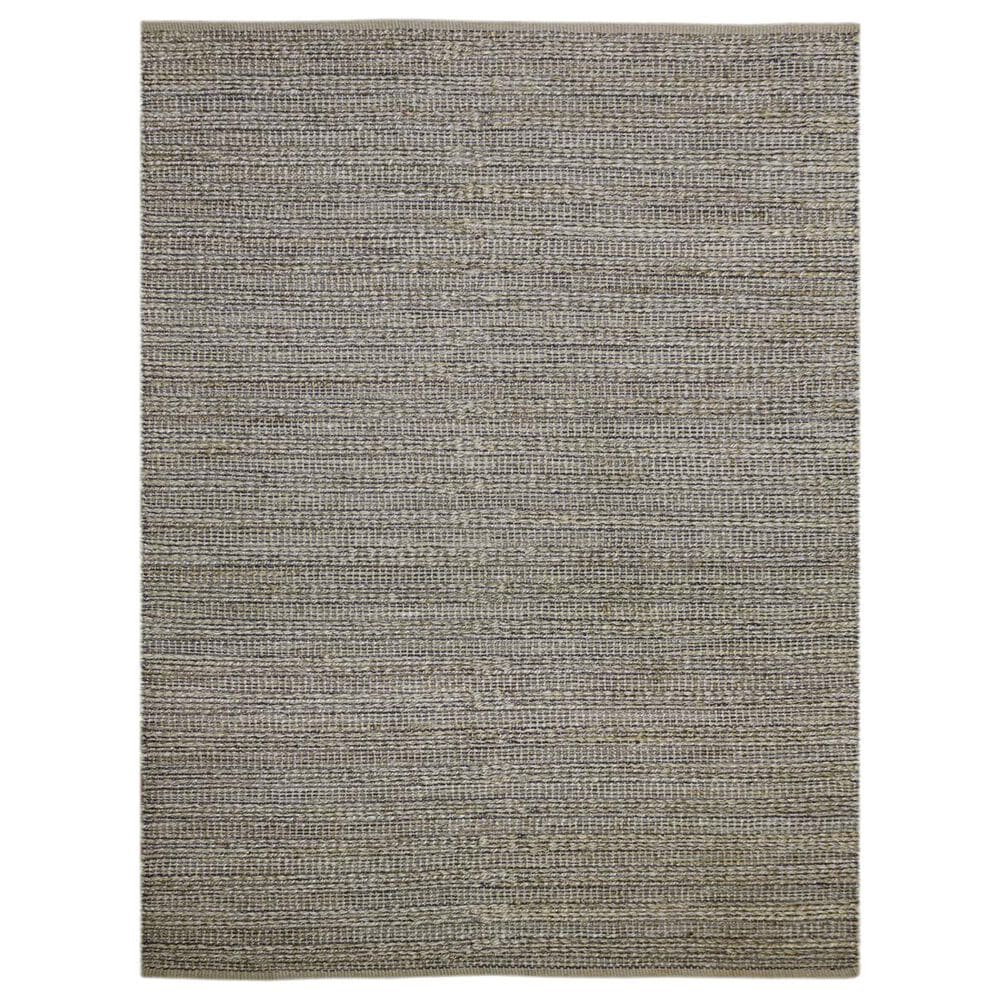 Amer Rugs Naturals 8" x 10" Dark Gray Area Rug, , large