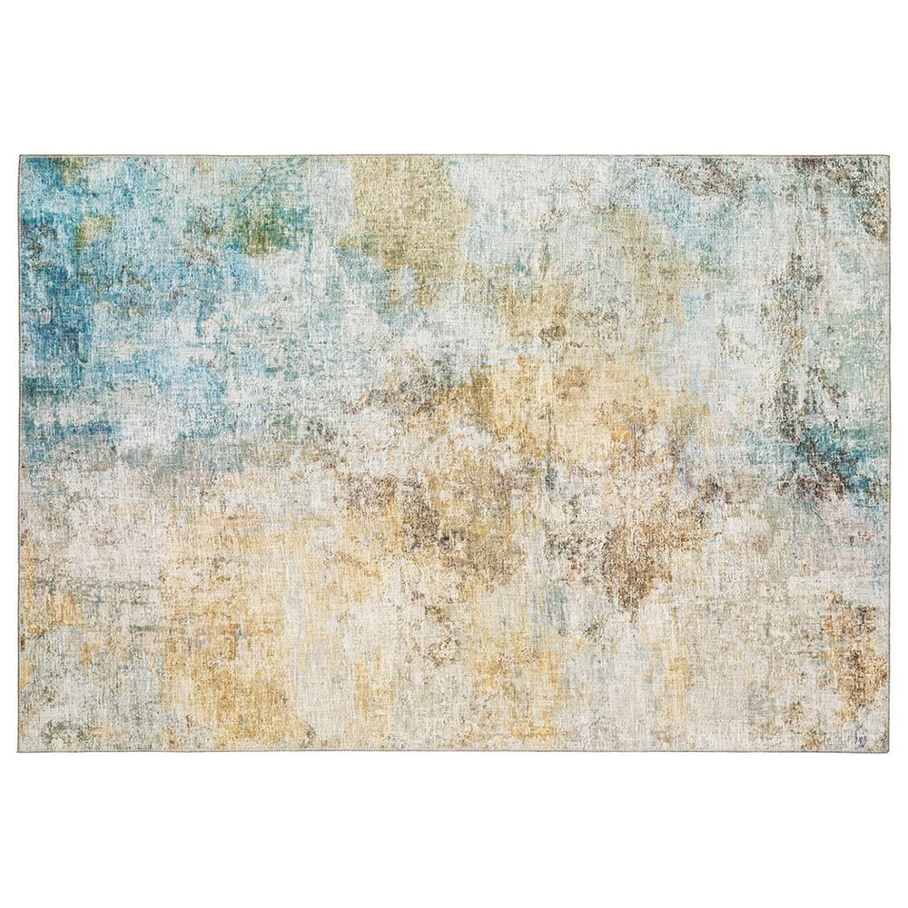 Oriental Weavers Myers Park 2" x 8" Yellow Runner, , large