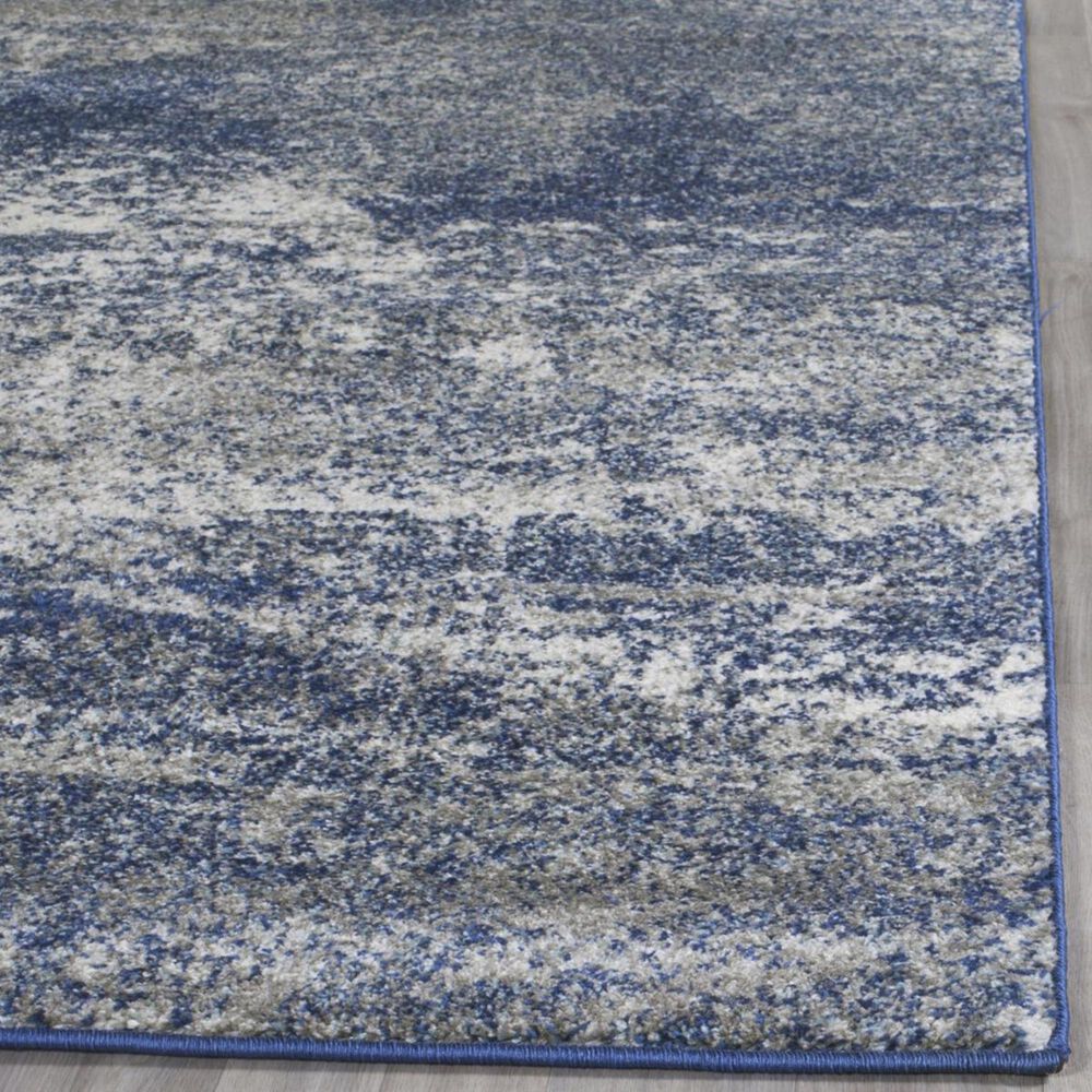 Safavieh Evoke EVK272A-29 2&#39;2&quot; x 9&#39; Navy and Ivory Runner, , large