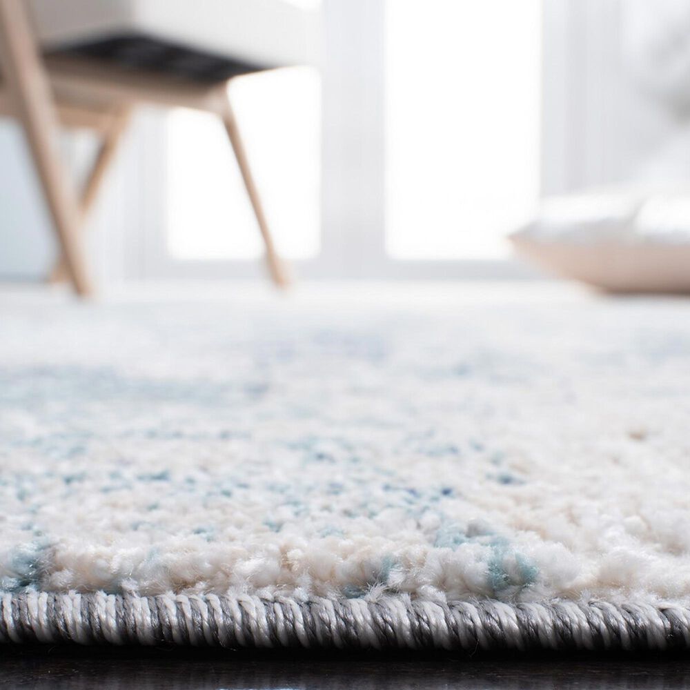 Safavieh Aston 3&#39; x 5&#39; Ivory and Blue Area Rug, , large