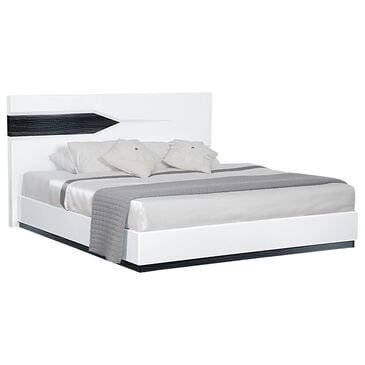 Global Furniture USA Hudson King Bed in Black, Grey and White, , large