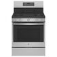 GE Profile Smart 30" Free-Standing Self Clean Gas Fingerprint Resistant Range with No Preheat Air Fry, , large