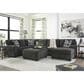 Ashley Ballinasloe Oversized Accent Ottoman in Smoke, , large