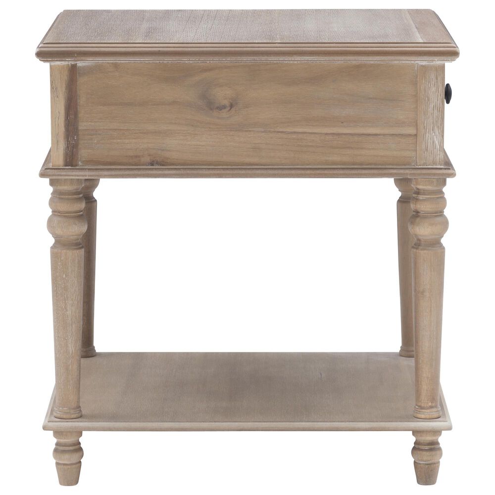 Linon Home Decor Mcghie Side Table in Natural, , large