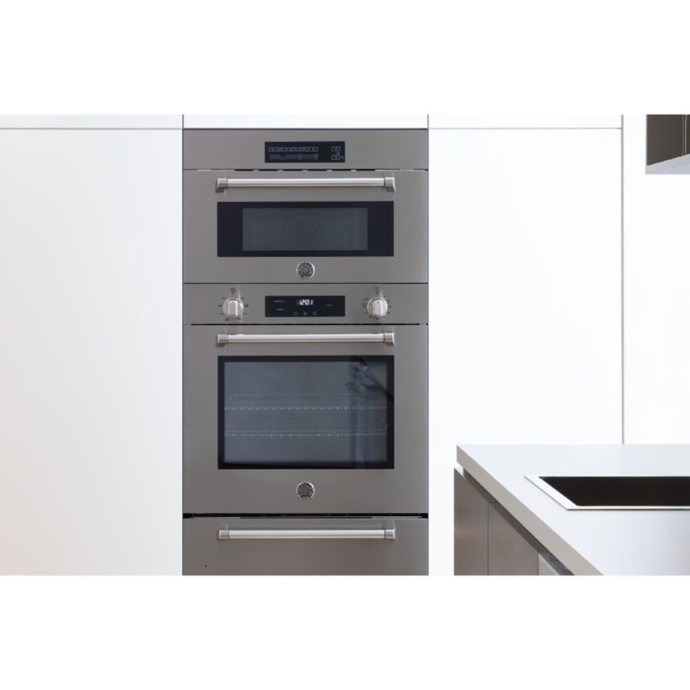 Bertazzoni Master 30&quot; Single Steam Electric Wall Oven in Stainless Steel, , large